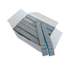 CONTRAPPESO ADESIVO FE RIB. GR 5x12 Vern.Grigio pz.100