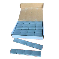 CONTRAPPESO ADESIVO FE Vern.:n.carta gr 50x4 (gr200) pz.25