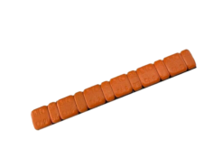 CONTRAPPESO ADESIVO MOTO COLORATO ARANCIO pz.15