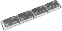 CONTRAPPESO ADESIVO pb gr.25x4 (gr100) pz.25