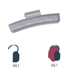 CONTRAPPESO MOD.661 gr 05 pz.100