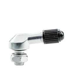 VALVOLA AVV. MOTO 90° ALLUM Ø9mm GRIGIA