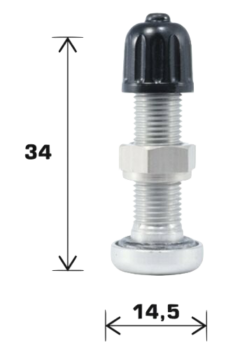 VALVOLA AVV. MOTO ALLUM.BASE PICCOLA DRITTA